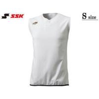 SSK エスエスケイ  【メンズ・ユニセックス】トレーニングノースリーブシャツ【ホワイト】【S】BTN2320 | NEXT!