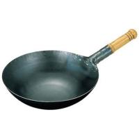 　 山田　鉄　打出木柄　中華片手鍋　３３cm | NEXT!