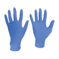 MIDORI ANZEN/ミドリ安全  ニトリル使い捨て手袋 厚手 粉なし 青 Mサイズ (100枚入) VERTE-701H-M | NEXT!