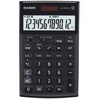 CASIO カシオ計算機 実務電卓 12桁 検算 ジャストタイプ　ブラック JS-20WKA-BK-N | NEXT!
