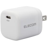 ELECOM エレコム ノートPC向けACアダプター/USB充電器/USB PD/45W/Type-C1ポート/スイングプラグ/ホワイト ACDC-PD2245WH | NEXT!