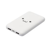 ELECOM エレコム 薄型コンパクトモバイルバッテリー(10000mAh/20W/C×1+A×2) しろちゃん DE-C44-10000WF | NEXT!