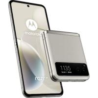 Motorola モトローラ  6.9型SIMフリースマートフォン 折りたたみ式 razr 40 PAYC0001JP バニラクリーム | NEXT!