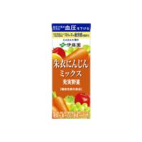 ITOEN 伊藤園  【機能性表示食品】紙充実野菜朱衣にんじんミックス２００ｍｌ 24本 | NEXT!