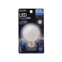 朝日電器 ＥＬＰＡ  LDG1N-G-G270　LED装飾電球シリーズ(ミニボールG50形タイプ)口金E26・昼白色 | NEXT!