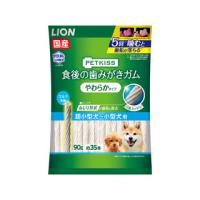 LION PET ライオン商事 PETKISS 食後の歯みがきガム やわらかタイプ 超小型犬〜小型犬用 90g | NEXT!