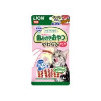 LION PET ライオン商事  PETKISS ネコちゃんの歯みがきおやつ やわらか まぐろ味 14g | NEXT!
