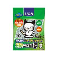 LION PET ライオン商事  ペットキレイ お茶でニオイをとる砂 7L | NEXT!