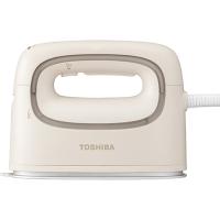 TOSHIBA 東芝 TAS-V70(N)コード付き衣類スチーマー「La・Coo-S(ラクー)」ベージュ | NEXT!