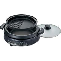 TIGER タイガー魔法瓶 CQE-B201-TH グリルなべ 2枚タイプ メタリックブラウン | NEXT!