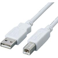 ELECOM エレコム  USB2-FS05 フェライト内蔵USBケーブル Bタイプ 0.5m | NEXT!