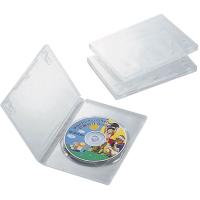 ELECOM エレコム DVDトールケース 1枚収納 3枚セット クリア CCD-DVD01CR | NEXT!