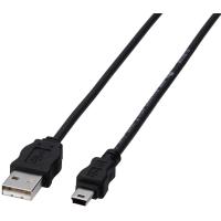ELECOM エレコム USB-ECOM530 EU RoHS指令準拠USB2.0ケーブル(A:ミニB) 3.0m ブラック | NEXT!
