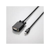 ELECOM エレコム Mini DisplayPort-HDMI変換ケーブル/2m/ブラック AD-MDPHDMI20BK | NEXT!