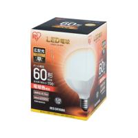 IRIS OHYAMA/アイリスオーヤマ  LED電球 ボール電球タイプ 60形相当 電球色 700lm LDG7L-G-6V4 | NEXT!