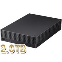 送料無料 BUFFALO バッファロー  USB3.1（Gen1）/USB3.0接続外付けハードディスク 2TB PC用＆TV録画用 HD-NRLD2.0U3-BA | NEXT!