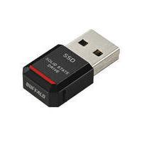 BUFFALO バッファロー  PC対応 USB3.2(Gen1)対応 TV録画対応 SSD 1TB SSD-PST1.0U3-BA ブラック | NEXT!