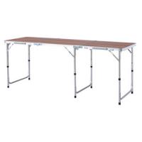 東谷 ROOM ESSENCE 幅180×奥行60cm フォールディングテーブル ワイド D60 ODL-557 キャンプ BBQ 折畳みテーブル | NEXT!