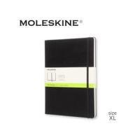 MOLESKINE モレスキン  クラシックノートブック ハードカバー XL 無地 ブラック QP092 | NEXT!