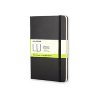 MOLESKINE モレスキン  クラシックノートブック ハードカバー Pocket 無地 ブラック QP012 | NEXT!