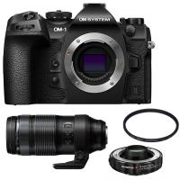 OM SYSTEM オーエムシステム OM-1 Mark II ボディー＋M.ZUIKO DIGITAL ED 100-400mm F5.0-6.3 IS＋MC-14＋72S PRO1D セット | murauchi.co.jp