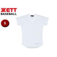 ゼット ZETT  BU515PS-1100 ユニフォームシャツ（プルオーバースタイル） 【S】 （ホワイト） | murauchi.co.jp