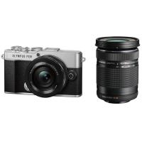 OLYMPUS オリンパス 【純正スペア電池プレゼント】PEN E-P7 EZダブルズームキット シルバー ミラーレス一眼カメラ | murauchi.co.jp