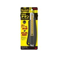 3M スリーエムジャパン  在庫限り Scotch スコッチ チタンコートカッターPRO Lサイズ オートロック TI-DLA 18×100mm | murauchi.co.jp