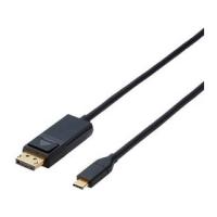 ELECOM エレコム USB Type-C用DisplayPort変換ケーブル 2.0m ブラック  CAC-CDP20BK | murauchi.co.jp