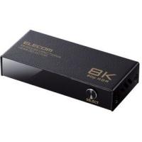 ELECOM エレコム  HDMI切替器/8K60Hz対応/双方向/メタル筐体/ブラック DH-SW8KBD21BK | murauchi.co.jp