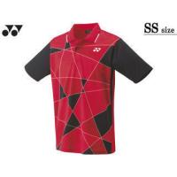ヨネックス YONEX  ユニセックス ゲームシャツ SSサイズ サンセットレッド 10465-496 | murauchi.co.jp
