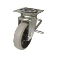 YUEI CASTER ユーエイ 新型プレスキャスター右S付自在車 150径ナイロンホイルウレタン車輪 PMS-150GUBLB(R) | murauchi.co.jp