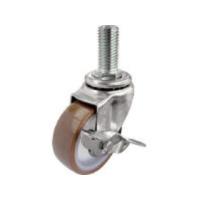 YUEI CASTER ユーエイ ねじ込み式キャスター ステンレス製自在S付 100径 ウレタン車輪 SUS-ET-100URS-W3/4-40 | murauchi.co.jp
