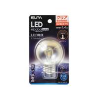 朝日電器 ＥＬＰＡ  LDG1CL-G-G276　LED装飾電球シリーズ(ミニボールG50形タイプ)口金E26・クリア電球色 | murauchi.co.jp