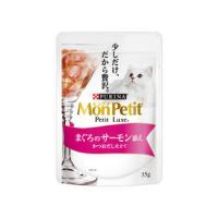 PURINA ネスレピュリナペットケア モンプチ プチリュクスパウチ まぐろのサーモン添え かつおだし仕立て 35g | murauchi.co.jp