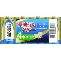 maxell マクセル アルカリ乾電池単1(4個入り) LR20(GD)4P | murauchi.co.jp