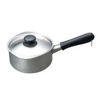 YANAGI DESIGN 柳デザイン 18-8ミルクパン（蓋付） 16cm（つや消し） | murauchi.co.jp