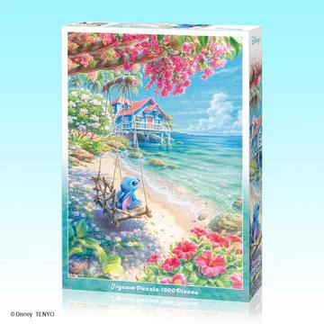 Tenyo テンヨー ジグソーパズル 1000ピース「ロコ・ビーチ（スティッチ