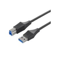 BUFFALO/バッファロー  ユニバーサルコネクター USB3.0 A to B スリムケーブル 2m ブラック | murauchi.co.jp