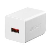 BUFFALO/バッファロー AC-USB 2.4A 自動判別USBx1 ホワイト BSMPA2402P1WH | murauchi.co.jp