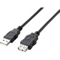 ELECOM エレコム  U2C-JE15BK エコUSB2.0延長ケーブル（AM-AFタイプ）[ブラック] 1.5m | murauchi.co.jp