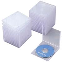 ELECOM エレコム Blu-ray/DVD/CDプラケース/1枚収納/30パック/クリア CCD-JSCN30CR | murauchi.co.jp