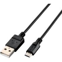 ELECOM エレコム  microUSBケーブル/USB2.0/エコパッケージ/0.3m/ブラック U2C-JAMB03BK | murauchi.co.jp