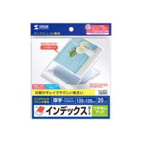 サンワサプライ プラケース用インデックスカード（つやなしマット） JP-IND14N | murauchi.co.jp