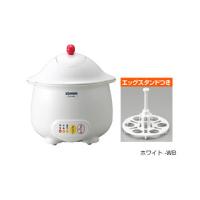 【nightsale】 ZOJIRUSHI 象印  EG-HA06-WB マイコン温泉たまご器 エッグDoDoDo(ホワイト) | murauchi.co.jp