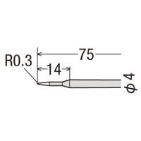 TAIYO 太洋電機産業  【goot/グット】R-48SB 替こて先 (φ4 SB型) | murauchi.co.jp