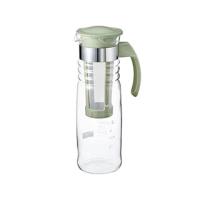 HARIO ハリオ かご網付き 水出し茶ポット スモーキーグリーン | murauchi.co.jp