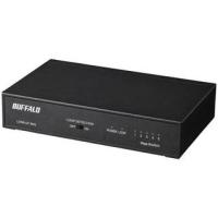 BUFFALO バッファロー  Giga 5ポート スイッチングハブ 電源内蔵 金属筐体 マグネット付 ブラック LSW6-GT-5NS/BK | murauchi.co.jp