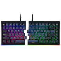 Mistel ミステル MD770 RGB BT エルゴノミック メカニカルキーボード 左右分離型 (英語配列/赤軸) ML-MD770RBT-U-RD/BK | murauchi.co.jp