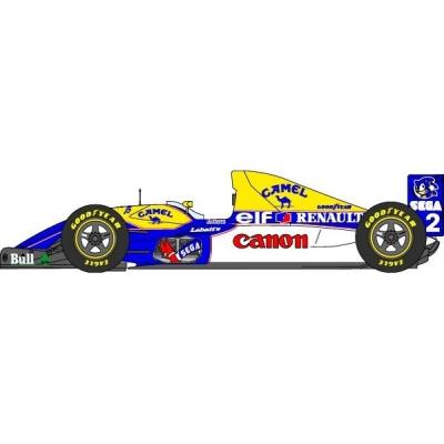 ウィリアムズfw16デカール F1マシンコレクション ウィリアムズ FW16